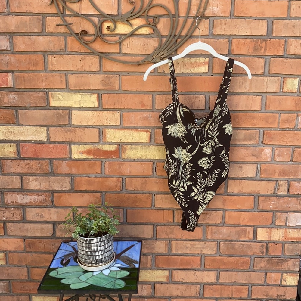 Floral body suit
